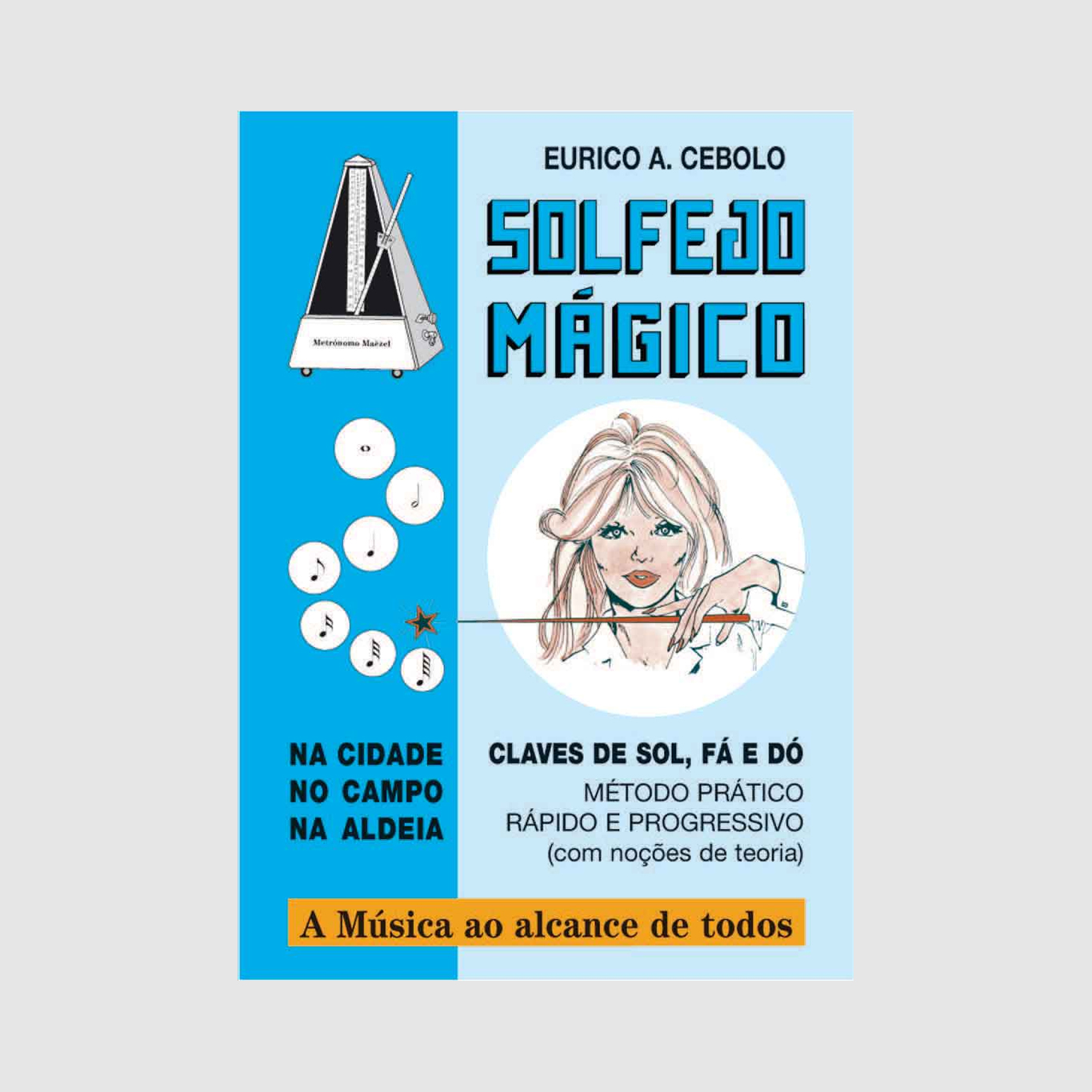 Livro Solfejo Mágico Musical C/CD